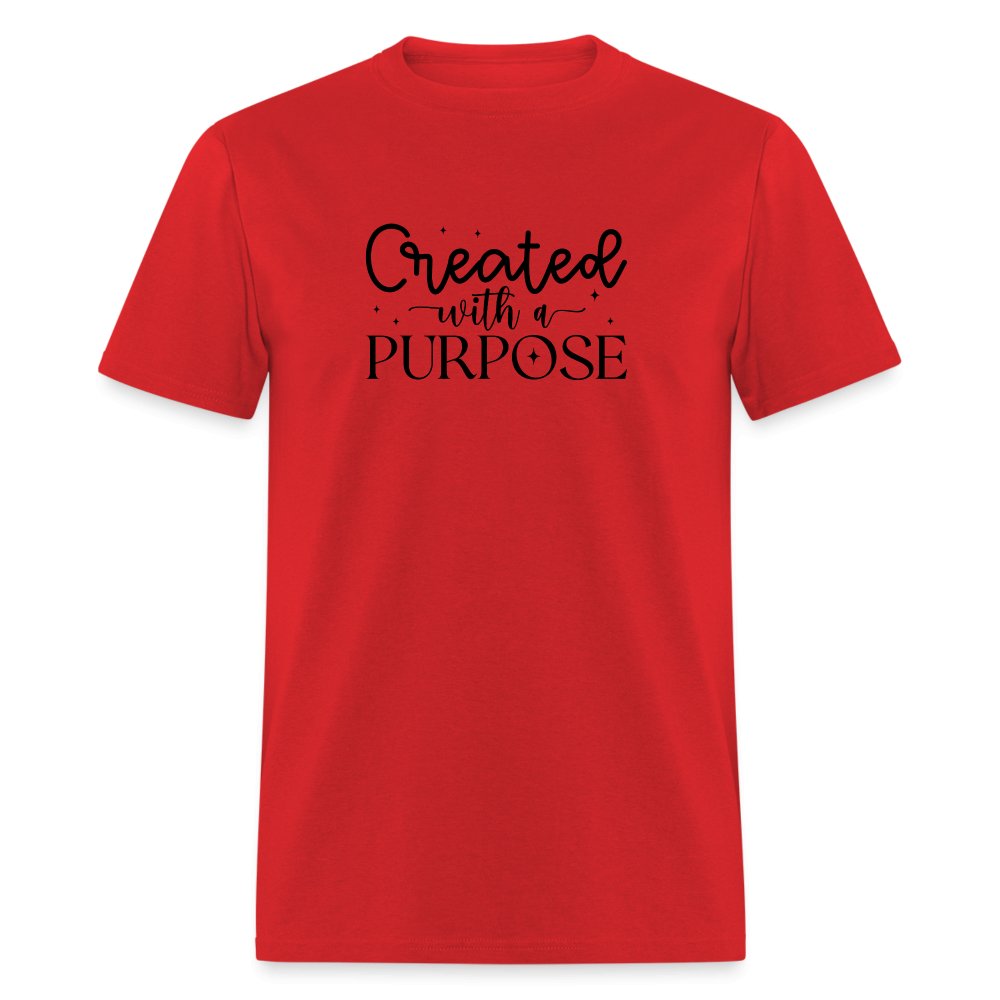 Created with a Purpose T-Shirt - option1# - Unisex Classic T-Shirt | Fruit of the Loom 3930