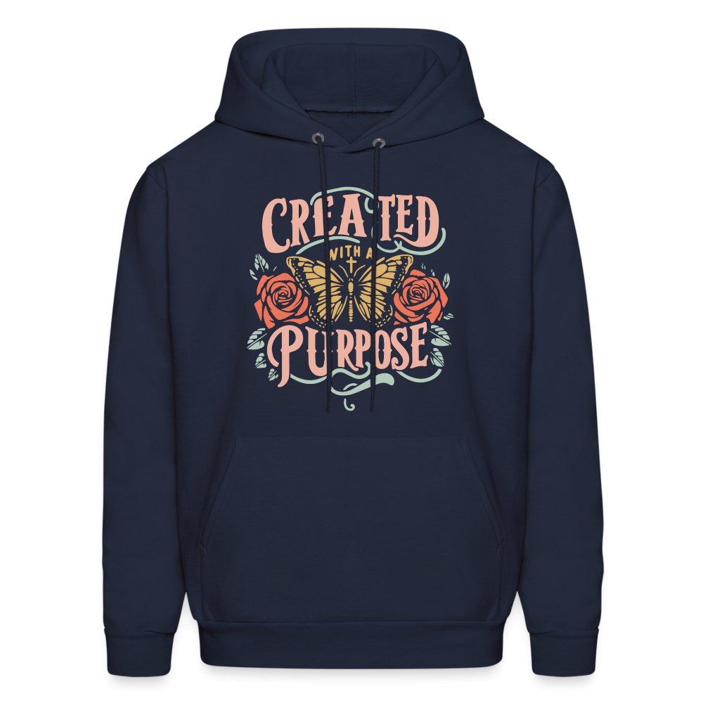 Created with a Purpose Unisex Hoodie - black