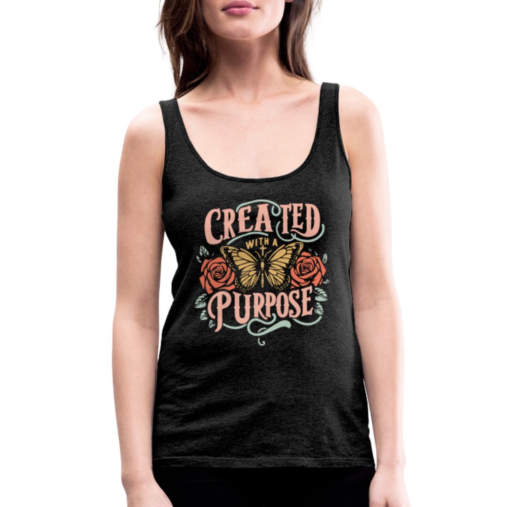 Created with a Purpose Women’s Premium Tank Top - option1# - Women’s Premium Tank Top | Spreadshirt 917