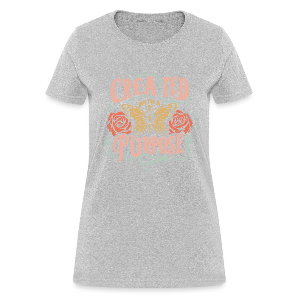 Created with a Purpose Women's T-Shirt - heather gray