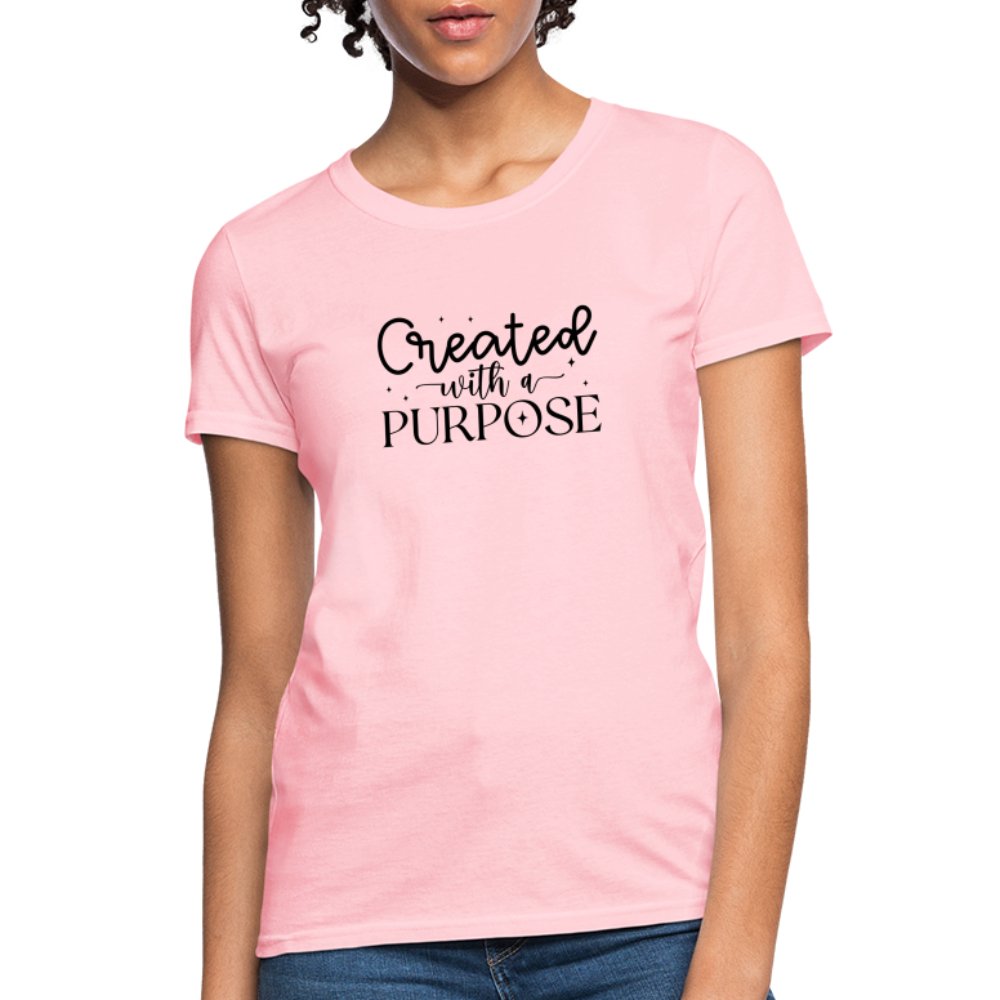 Created with a Purpose Women's T-Shirt - pink