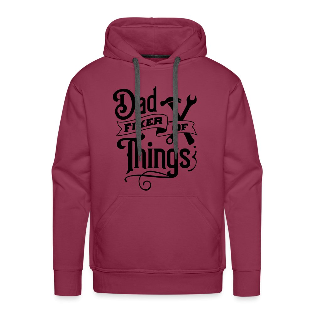 Dad Fixer of Things Premium Hoodie - burgundy