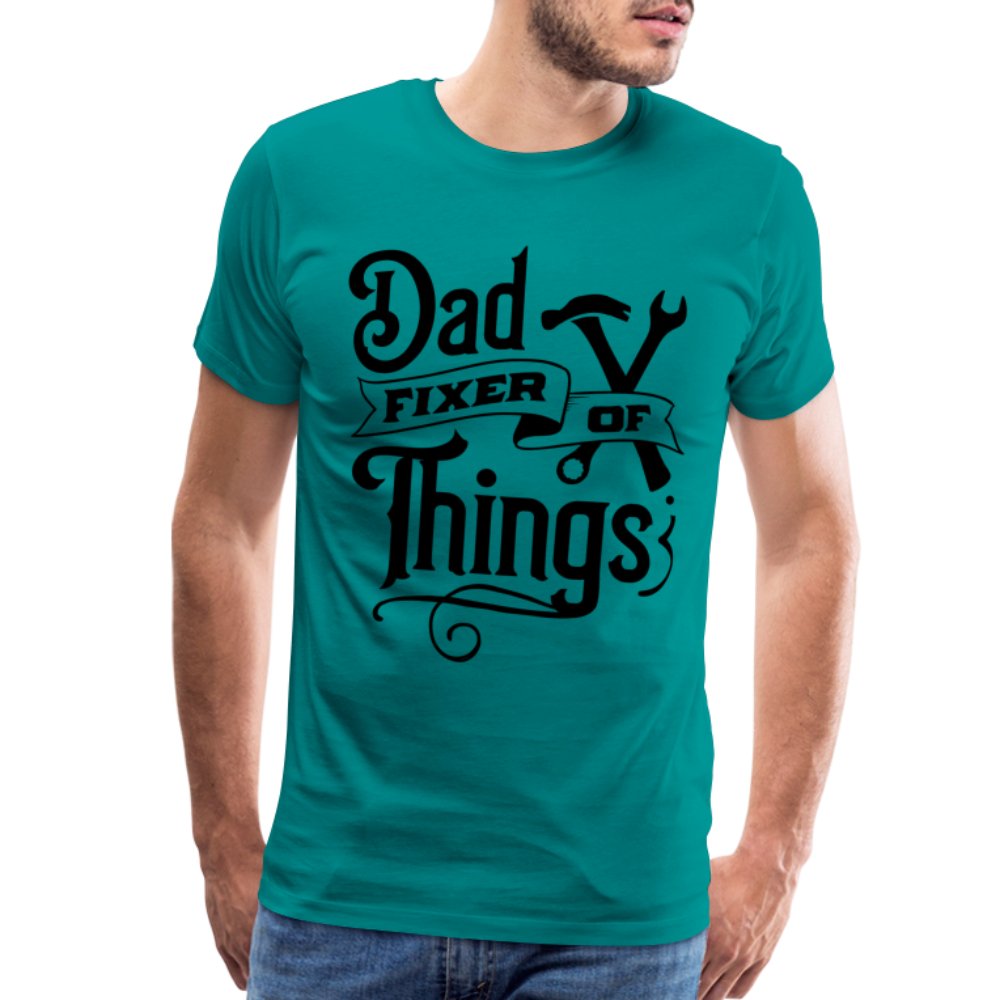 Dad Fixer of Things Premium T-Shirt - heather blue