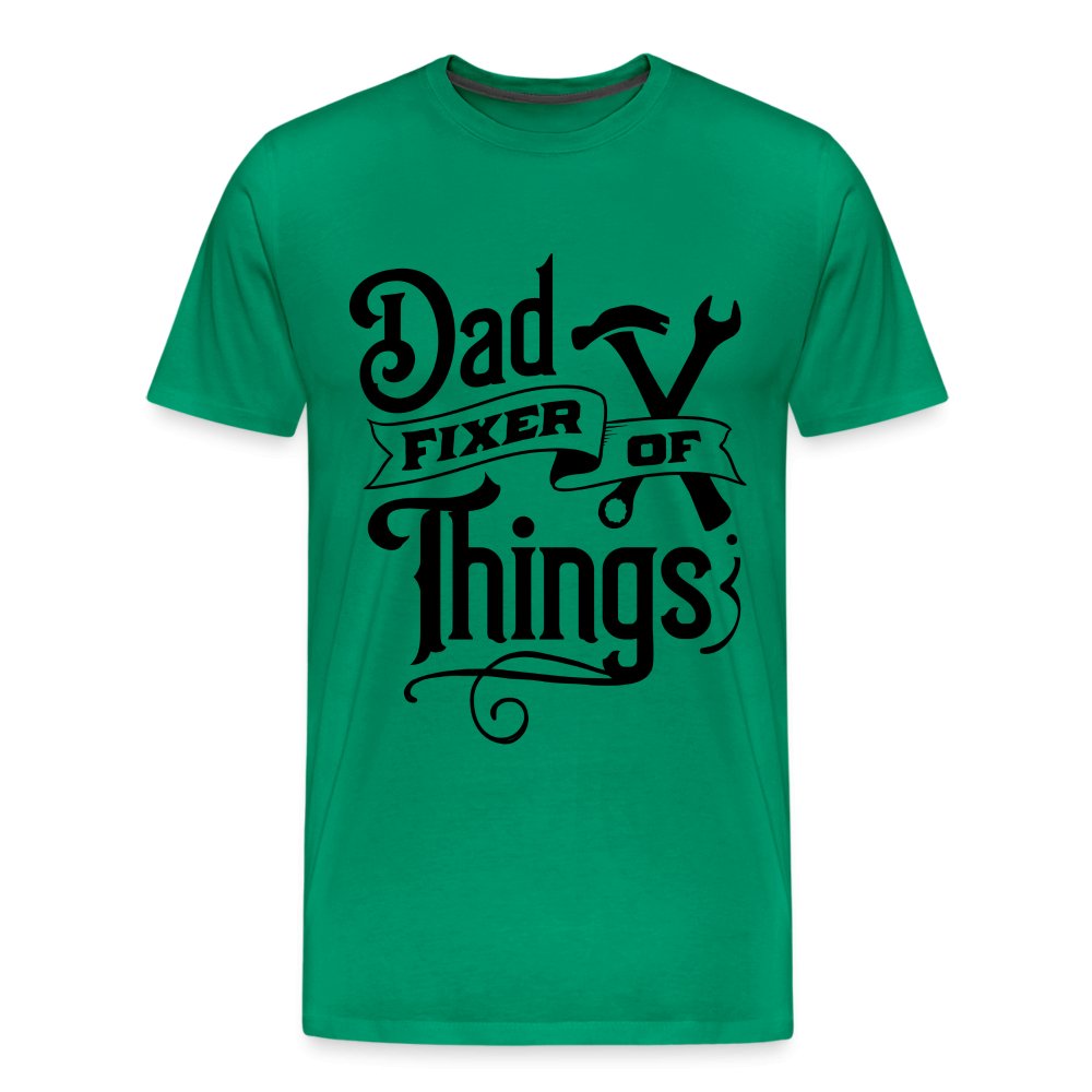 Dad Fixer of Things Premium T-Shirt - kelly green