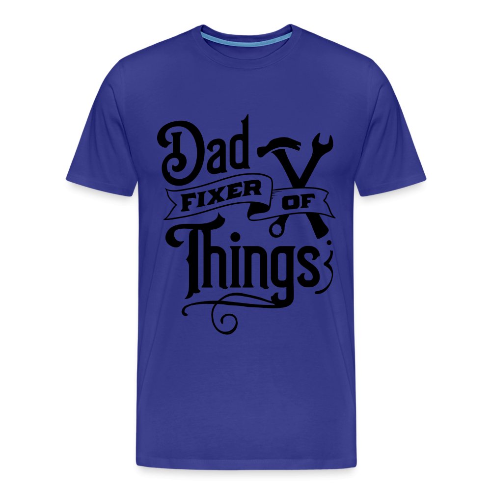 Dad Fixer of Things Premium T-Shirt - royal blue