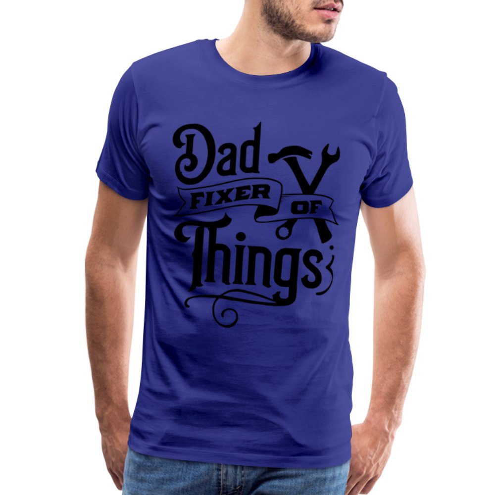 Dad Fixer of Things Premium T-Shirt - royal blue