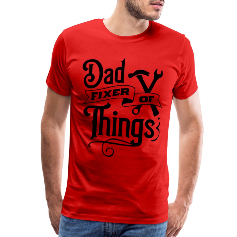 Dad Fixer of Things Premium T-Shirt - steel blue