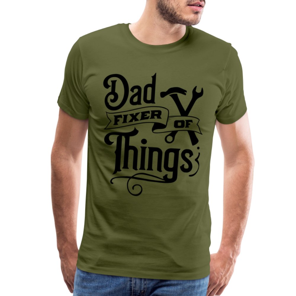 Dad Fixer of Things Premium T-Shirt - teal