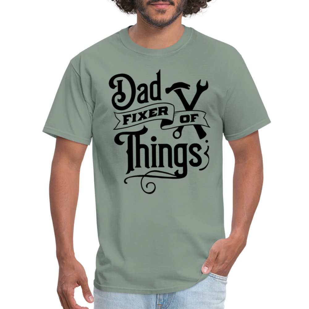 Dad Fixer of Things T-Shirt - orange