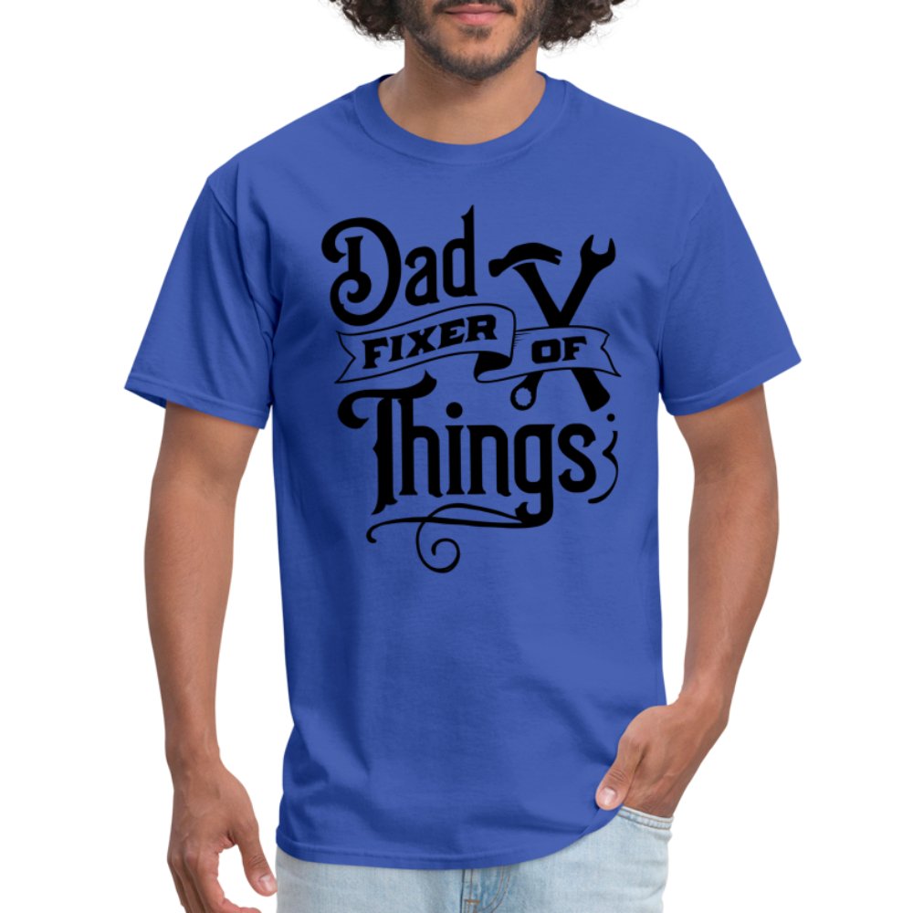 Dad Fixer of Things T-Shirt - red