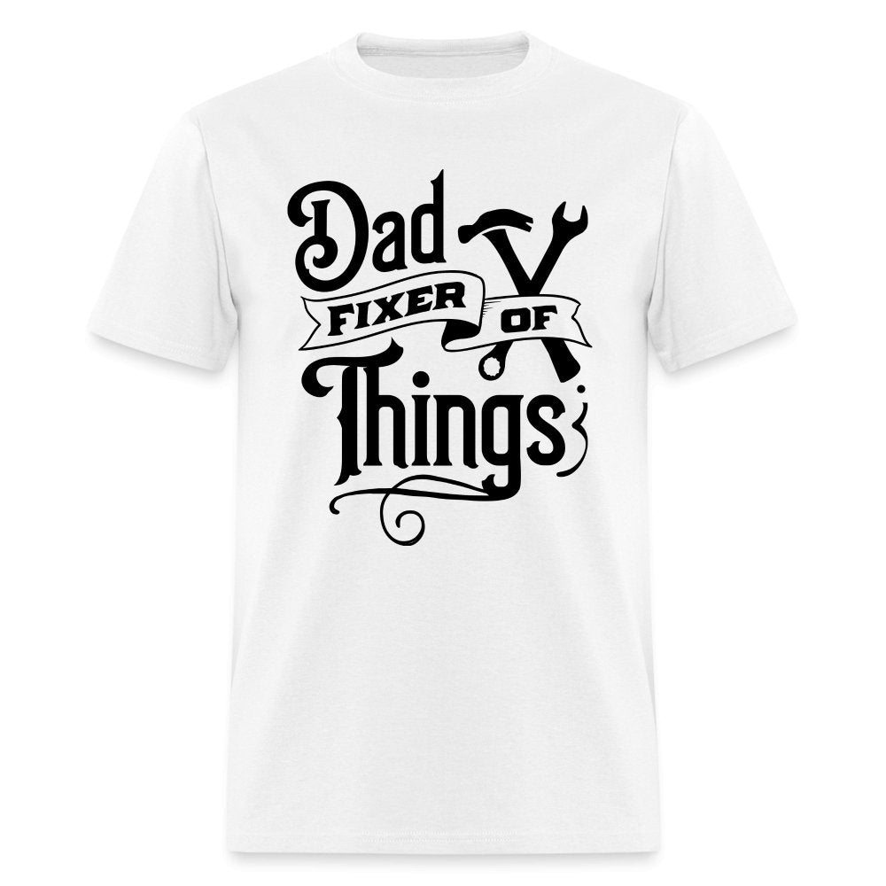 Dad Fixer of Things T-Shirt - option1# - Unisex Classic T-Shirt | Fruit of the Loom 3930