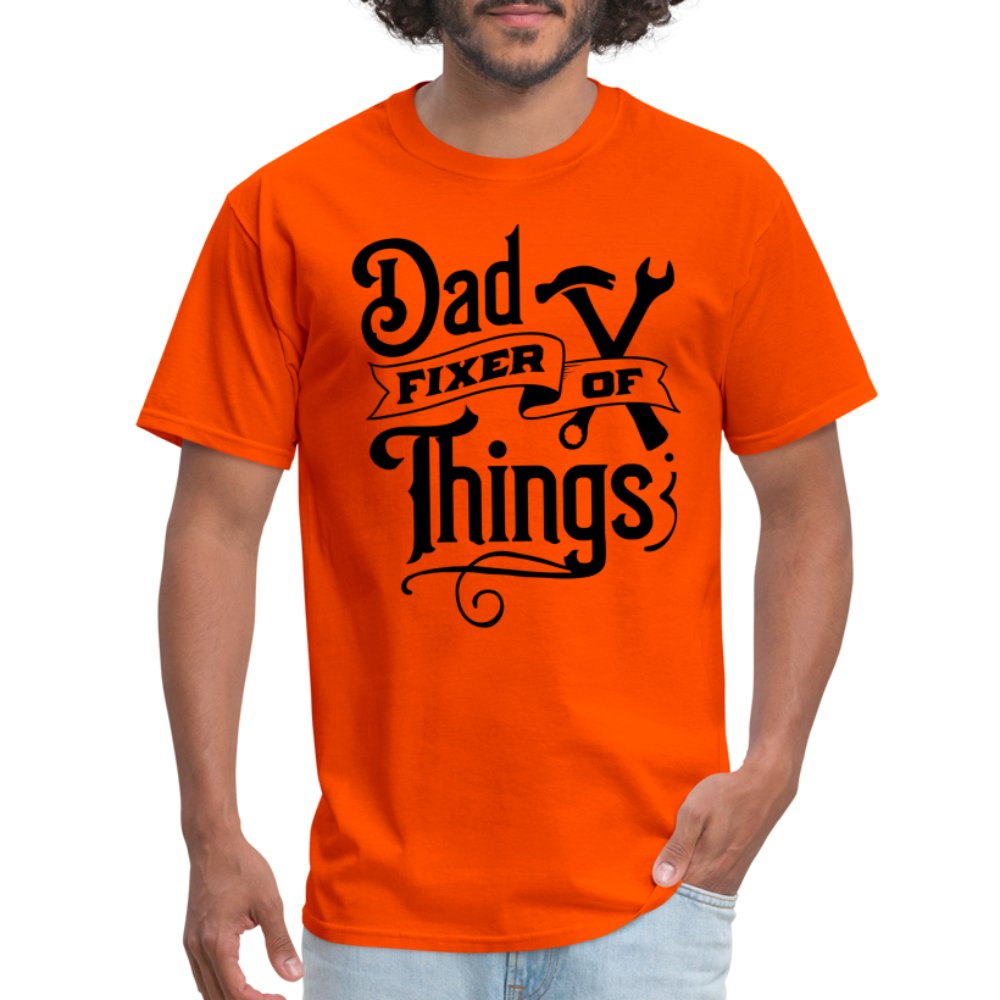 Dad Fixer of Things T-Shirt - yellow