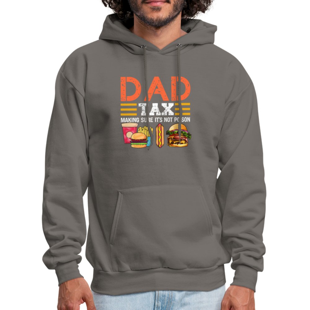 Dad Tax Hoodie (Making Sure It's Not Poison) - asphalt gray