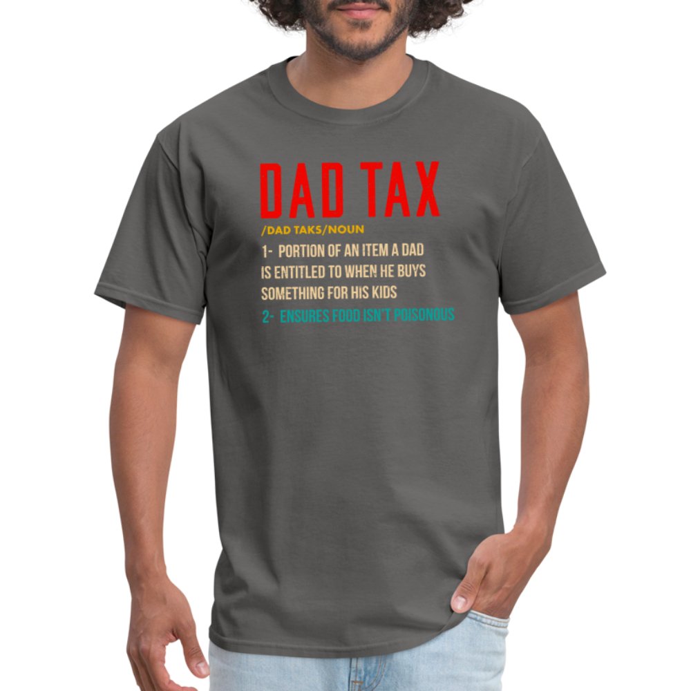 Definition of Dad Tax T-Shirt - charcoal