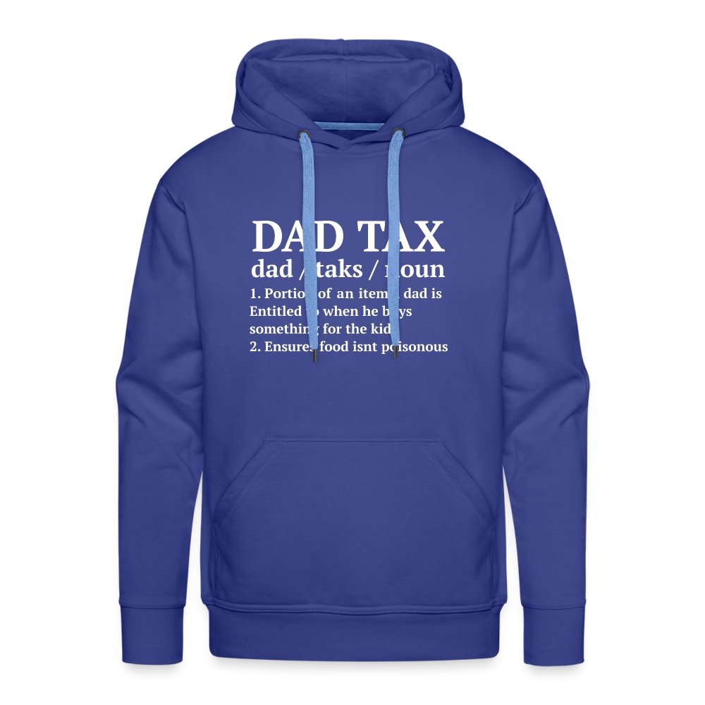 Definition of the Dad Tax Premium Hoodie - royal blue