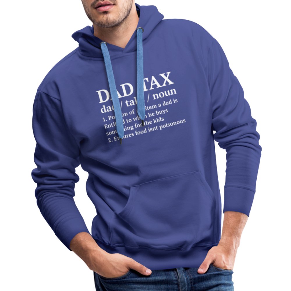 Definition of the Dad Tax Premium Hoodie - royal blue