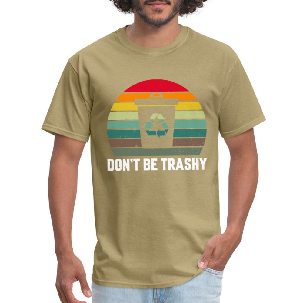 Don't Be Trashy T-Shirt (Recycle) - option1# - Unisex Classic T-Shirt | Fruit of the Loom 3930