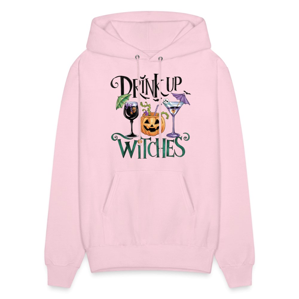 Drink Up Witches Hoodie (Halloween Witch) - pale pink