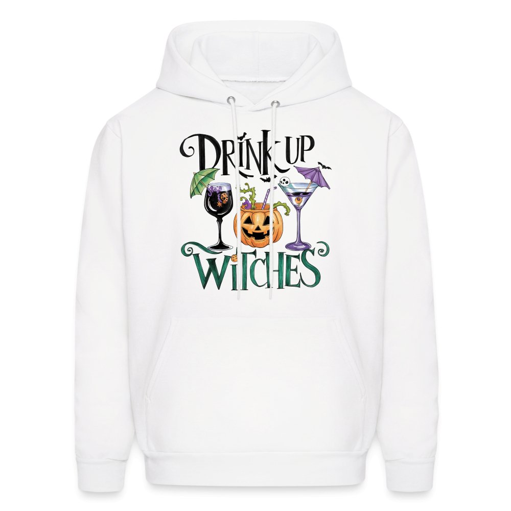 Drink Up Witches Hoodie (Halloween Witch) - white