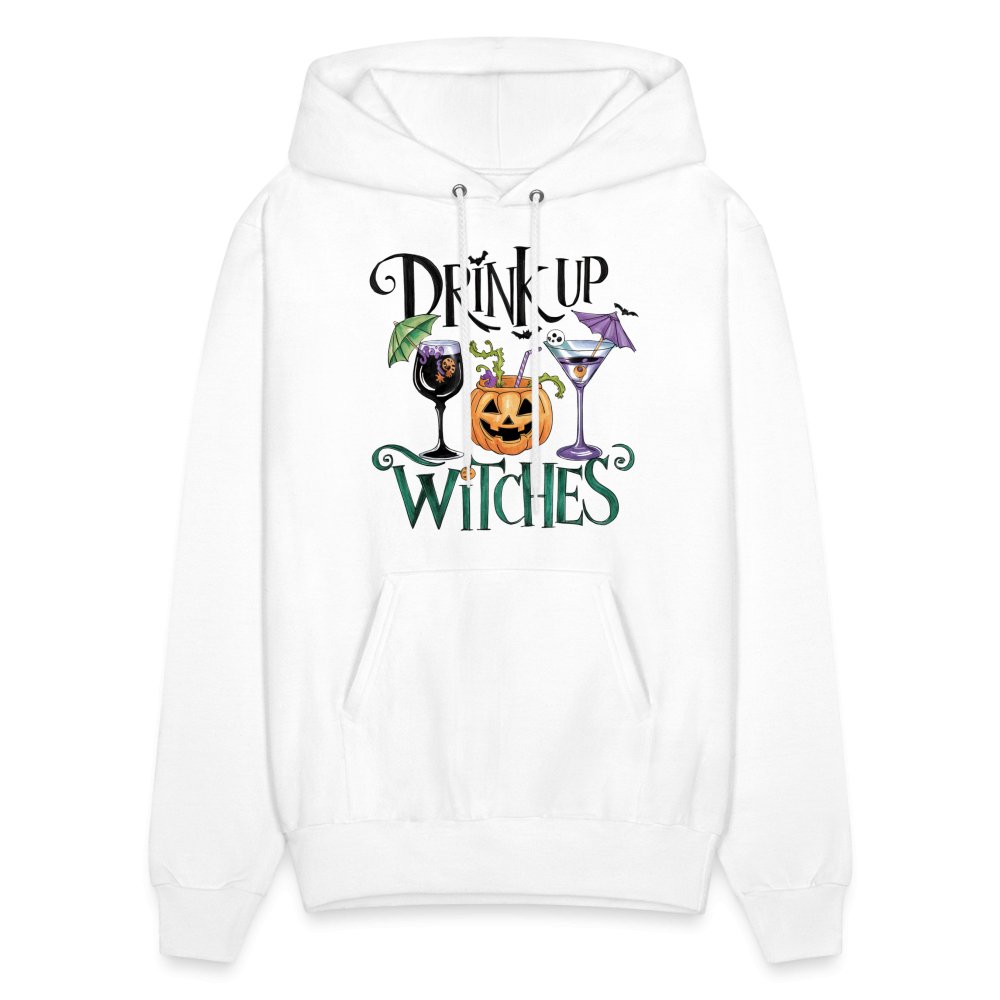 Drink Up Witches Hoodie (Halloween Witch) - white