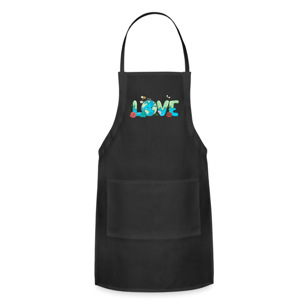 Earth LOVE Adjustable Apron - option1# - Adjustable Apron | Spreadshirt 1186