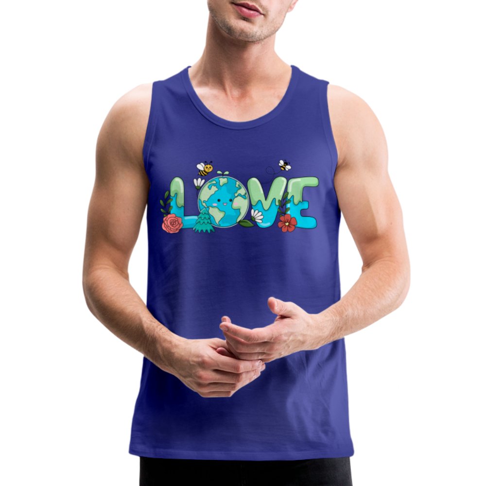 Earth LOVE Men’s Premium Tank Top - option1# - Men’s Premium Tank | Spreadshirt 916