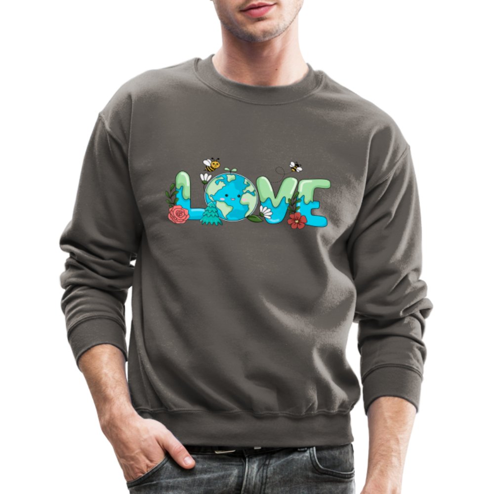 Earth LOVE Sweatshirt - asphalt gray