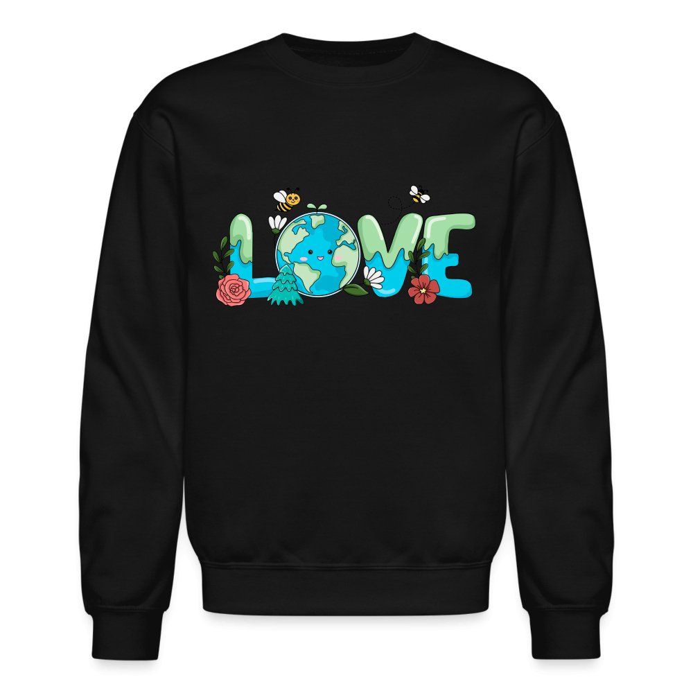 Earth LOVE Sweatshirt - black