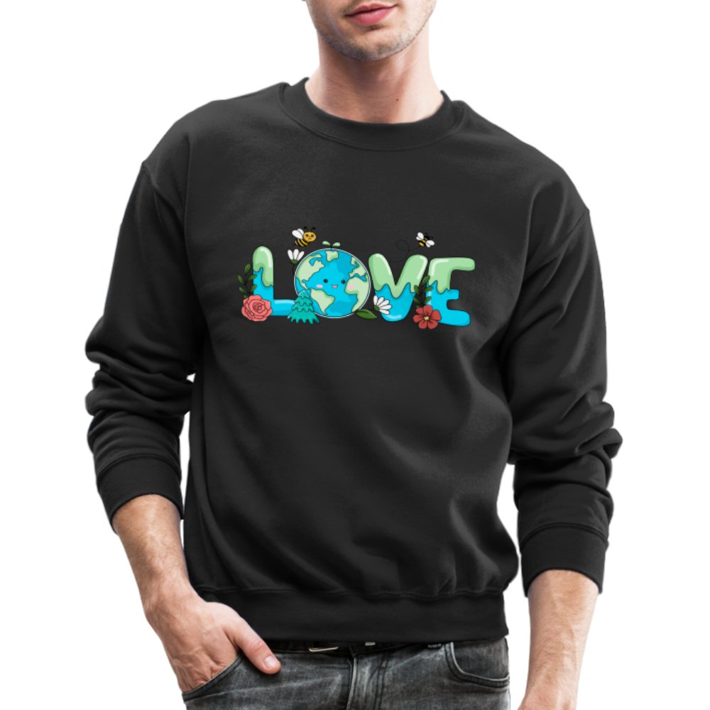 Earth LOVE Sweatshirt - black