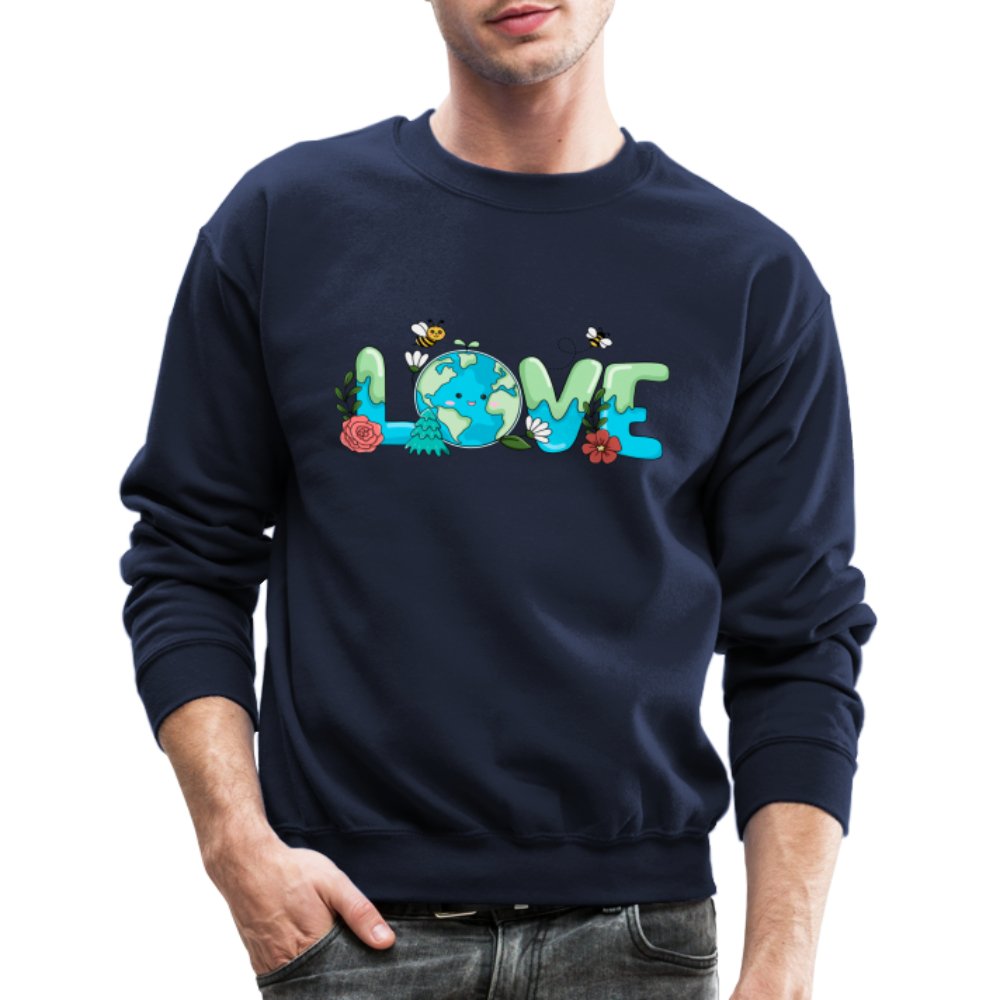 Earth LOVE Sweatshirt - navy