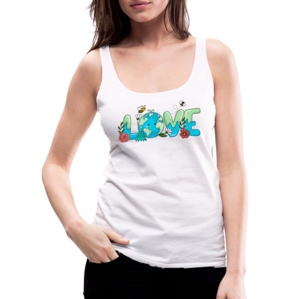 Earth LOVE Women’s Premium Tank Top - option1# - Women’s Premium Tank Top | Spreadshirt 917