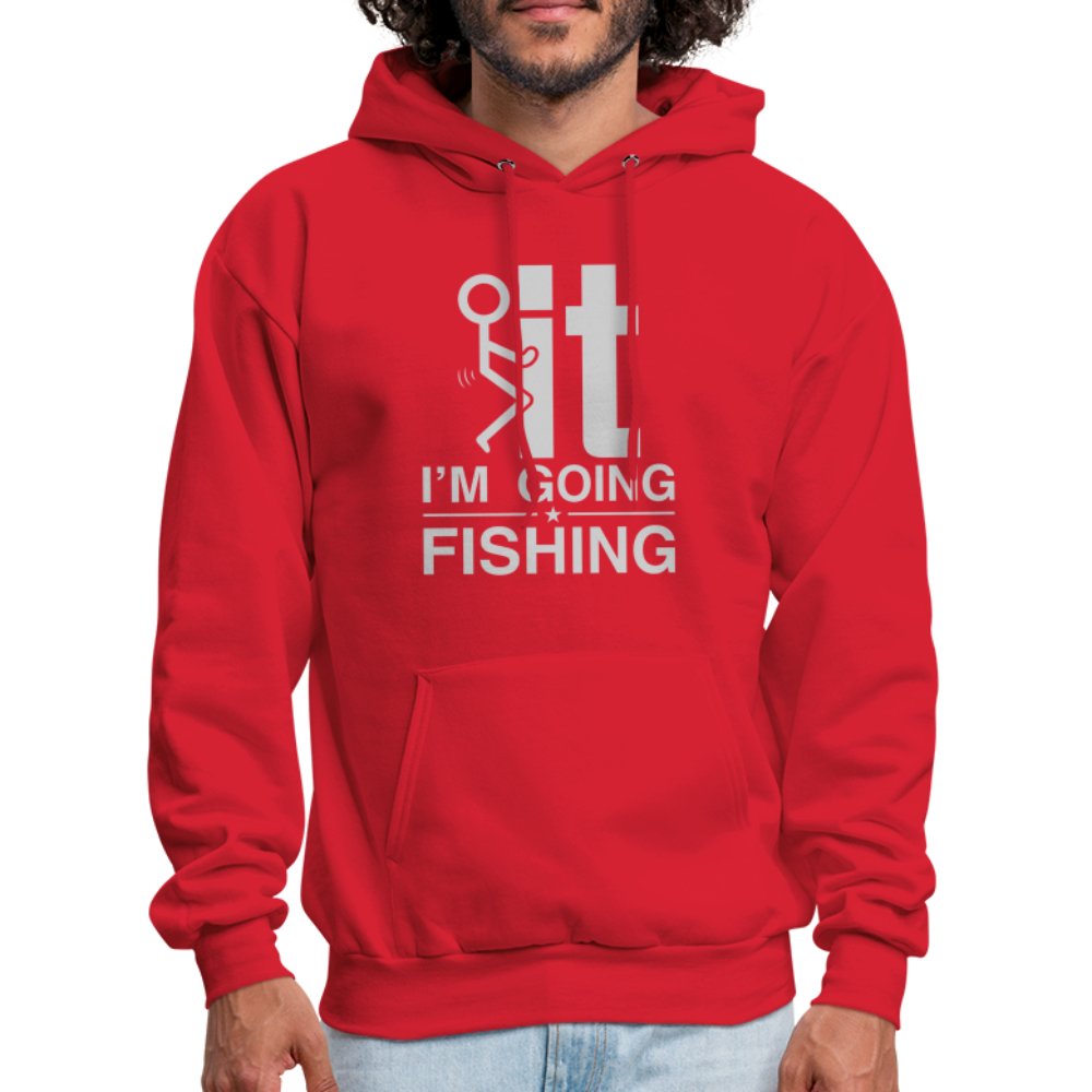 F It I'm Going Fishing Hoodie - option1# - Men's Hoodie | Hanes P170