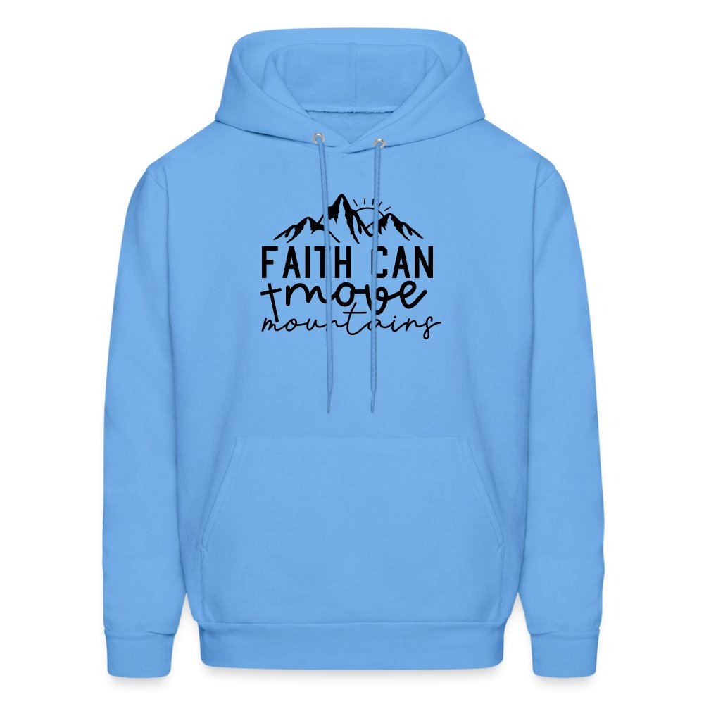 Faith Can Move Mountains Hoodie - option1# - Men's Hoodie | Hanes P170