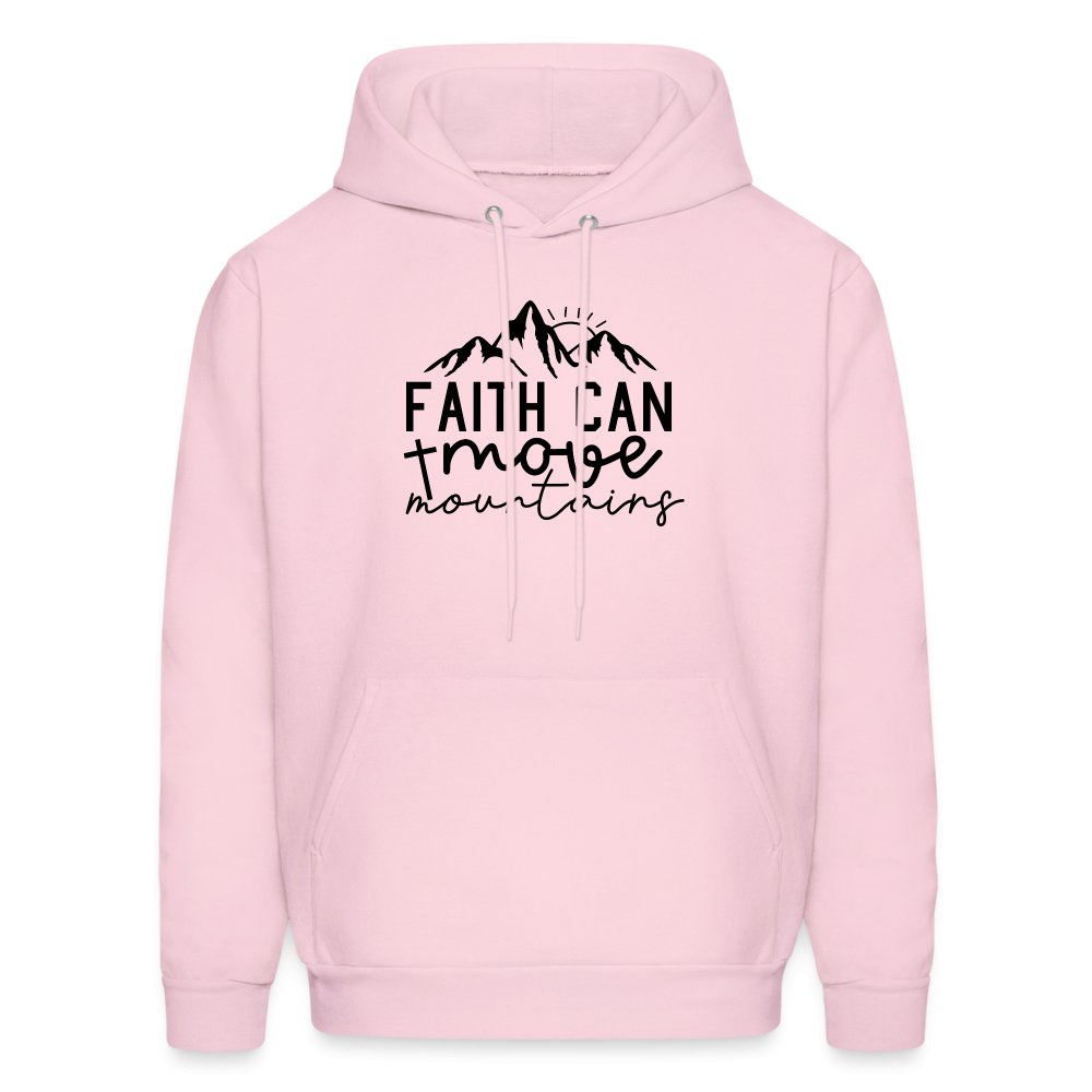 Faith Can Move Mountains Hoodie - option1# - Men's Hoodie | Hanes P170