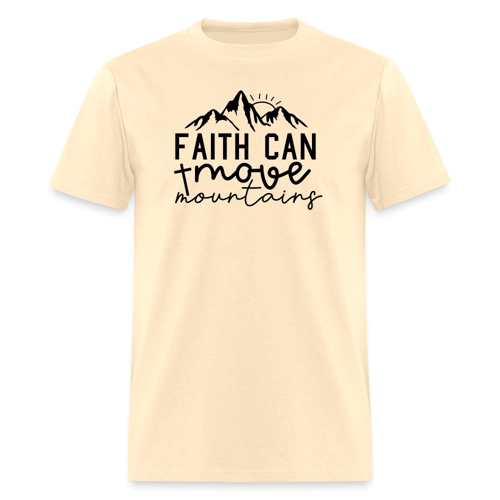 Faith Can Move Mountains T-Shirt - option1# - Unisex Classic T-Shirt | Fruit of the Loom 3930