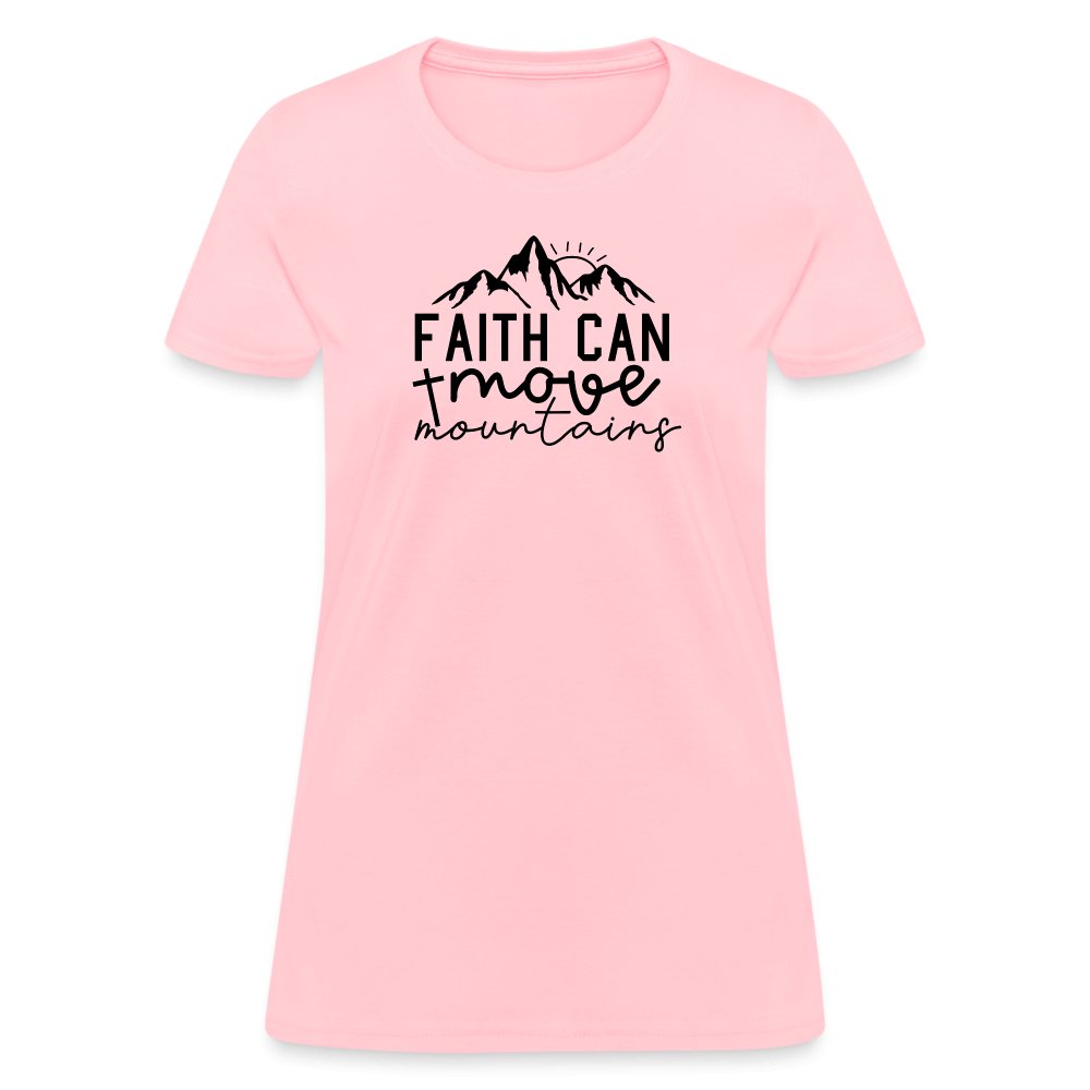 Faith Can Move Mountains Women's T-Shirt - option1# - Women's T-Shirt | Fruit of the Loom L3930R