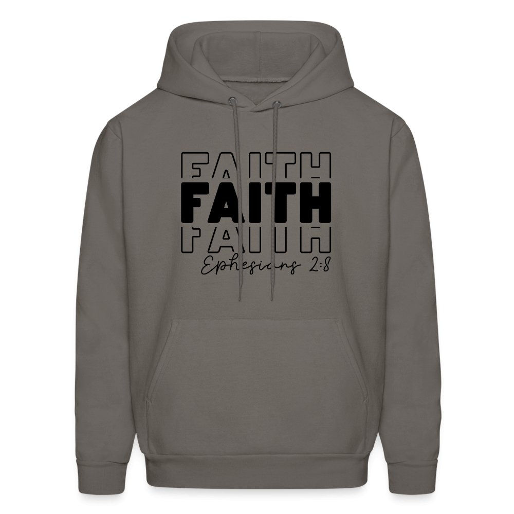 Faith Ephesians 2:8 Hoodie - option1# - Men's Hoodie | Hanes P170