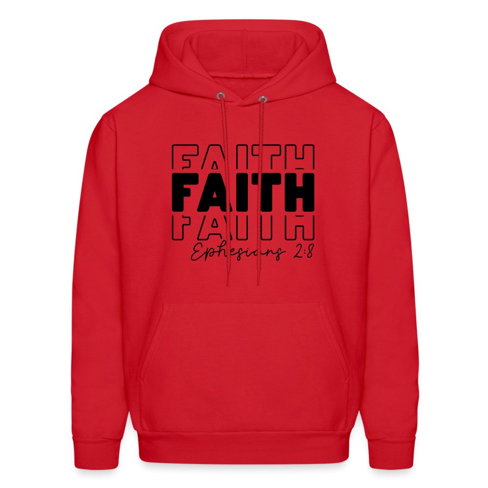 Faith Ephesians 2:8 Hoodie - option1# - Men's Hoodie | Hanes P170