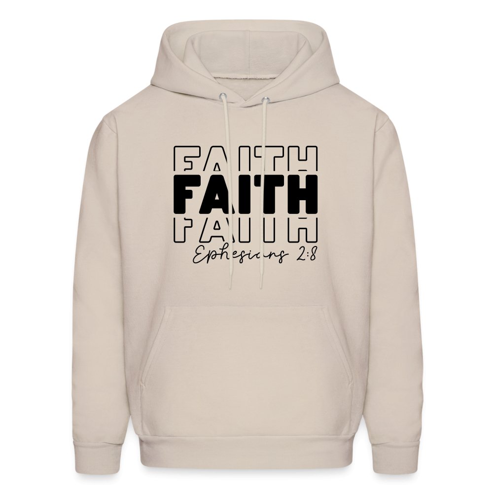 Faith Ephesians 2:8 Hoodie - option1# - Men's Hoodie | Hanes P170