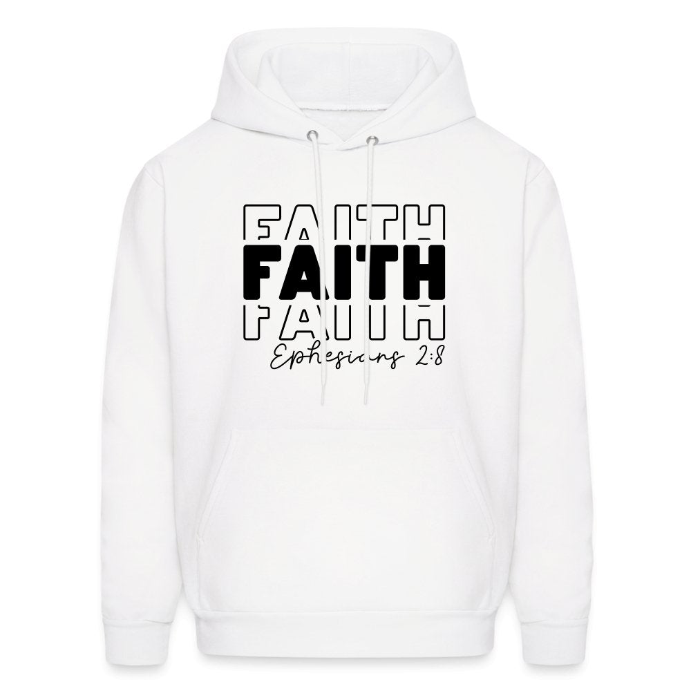 Faith Ephesians 2:8 Hoodie - option1# - Men's Hoodie | Hanes P170