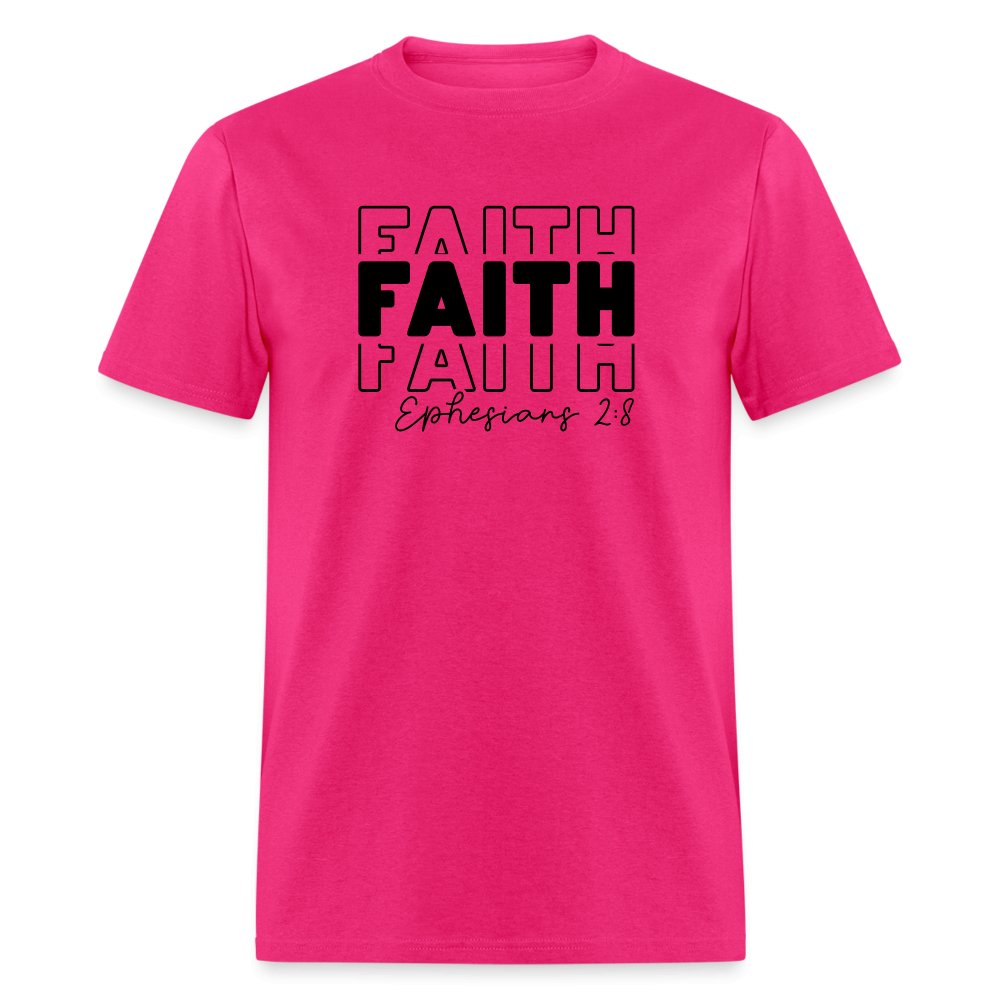 Faith Ephesians 2:8 T-Shirt - option1# - Unisex Classic T-Shirt | Fruit of the Loom 3930