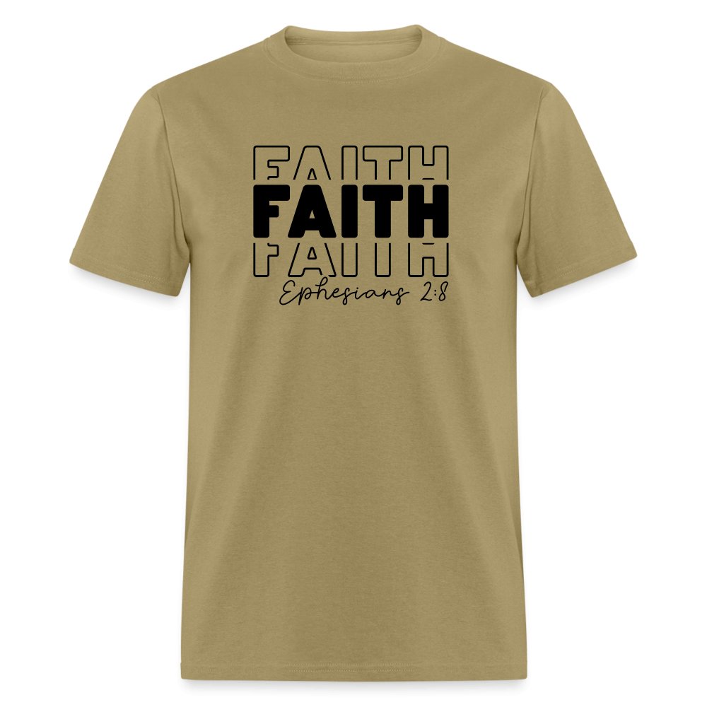 Faith Ephesians 2:8 T-Shirt - option1# - Unisex Classic T-Shirt | Fruit of the Loom 3930