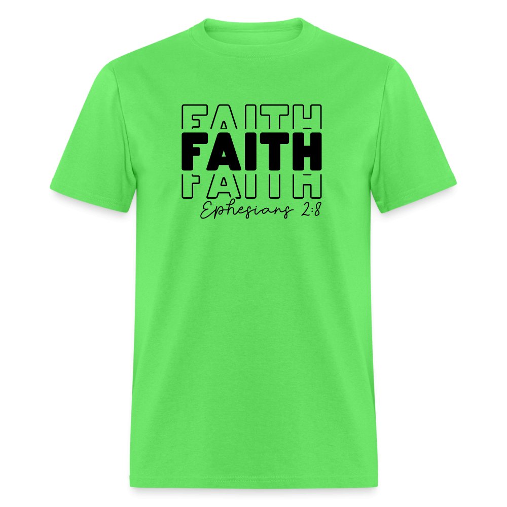 Faith Ephesians 2:8 T-Shirt - option1# - Unisex Classic T-Shirt | Fruit of the Loom 3930