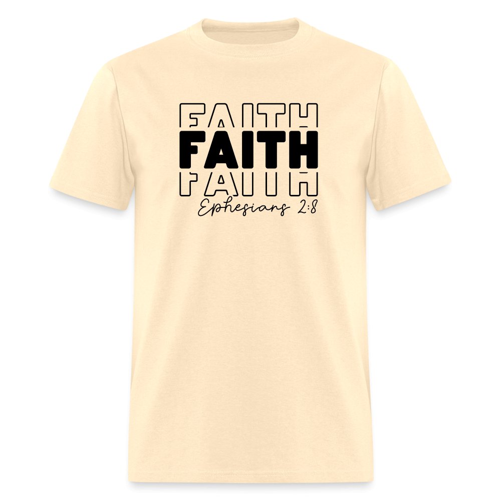 Faith Ephesians 2:8 T-Shirt - option1# - Unisex Classic T-Shirt | Fruit of the Loom 3930