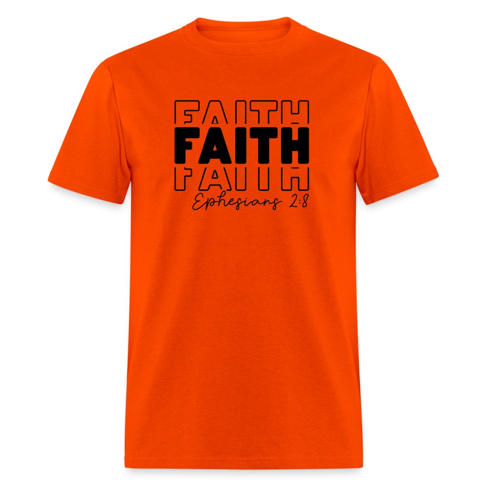 Faith Ephesians 2:8 T-Shirt - option1# - Unisex Classic T-Shirt | Fruit of the Loom 3930