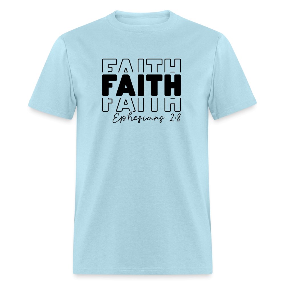 Faith Ephesians 2:8 T-Shirt - option1# - Unisex Classic T-Shirt | Fruit of the Loom 3930