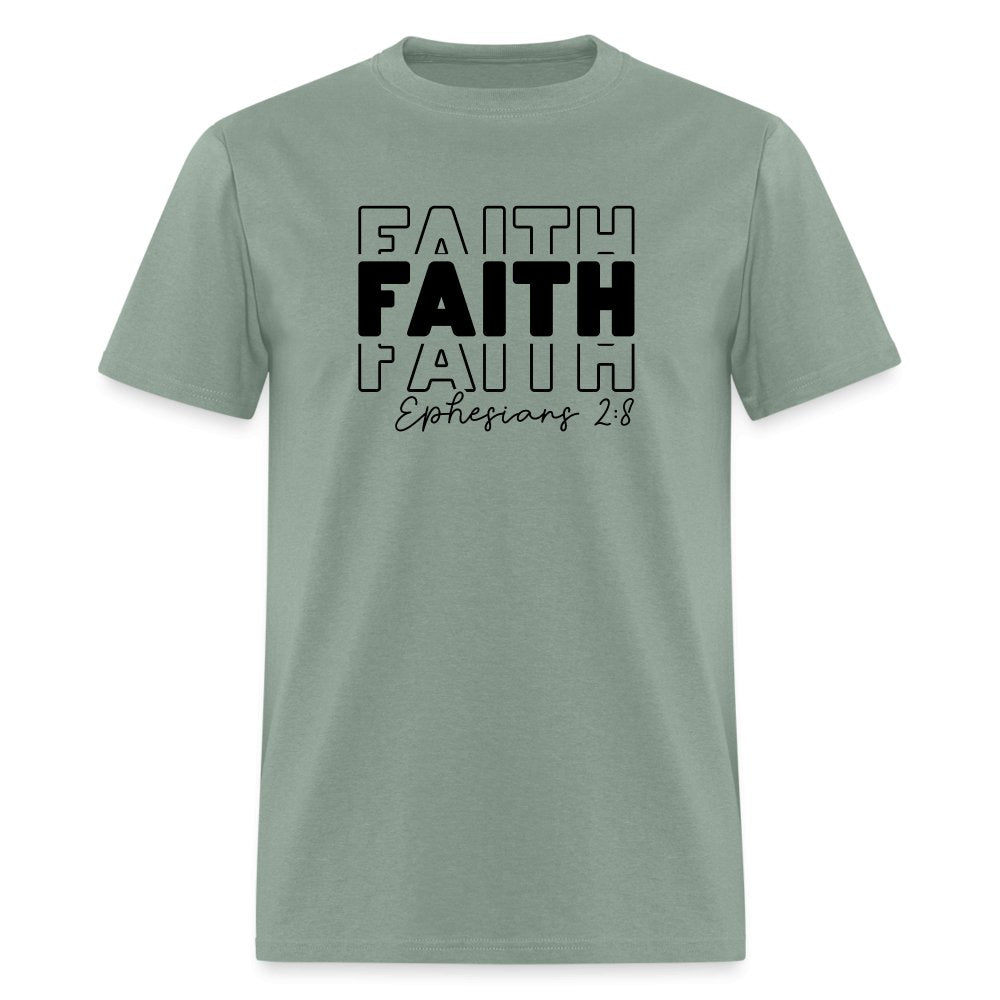 Faith Ephesians 2:8 T-Shirt - option1# - Unisex Classic T-Shirt | Fruit of the Loom 3930