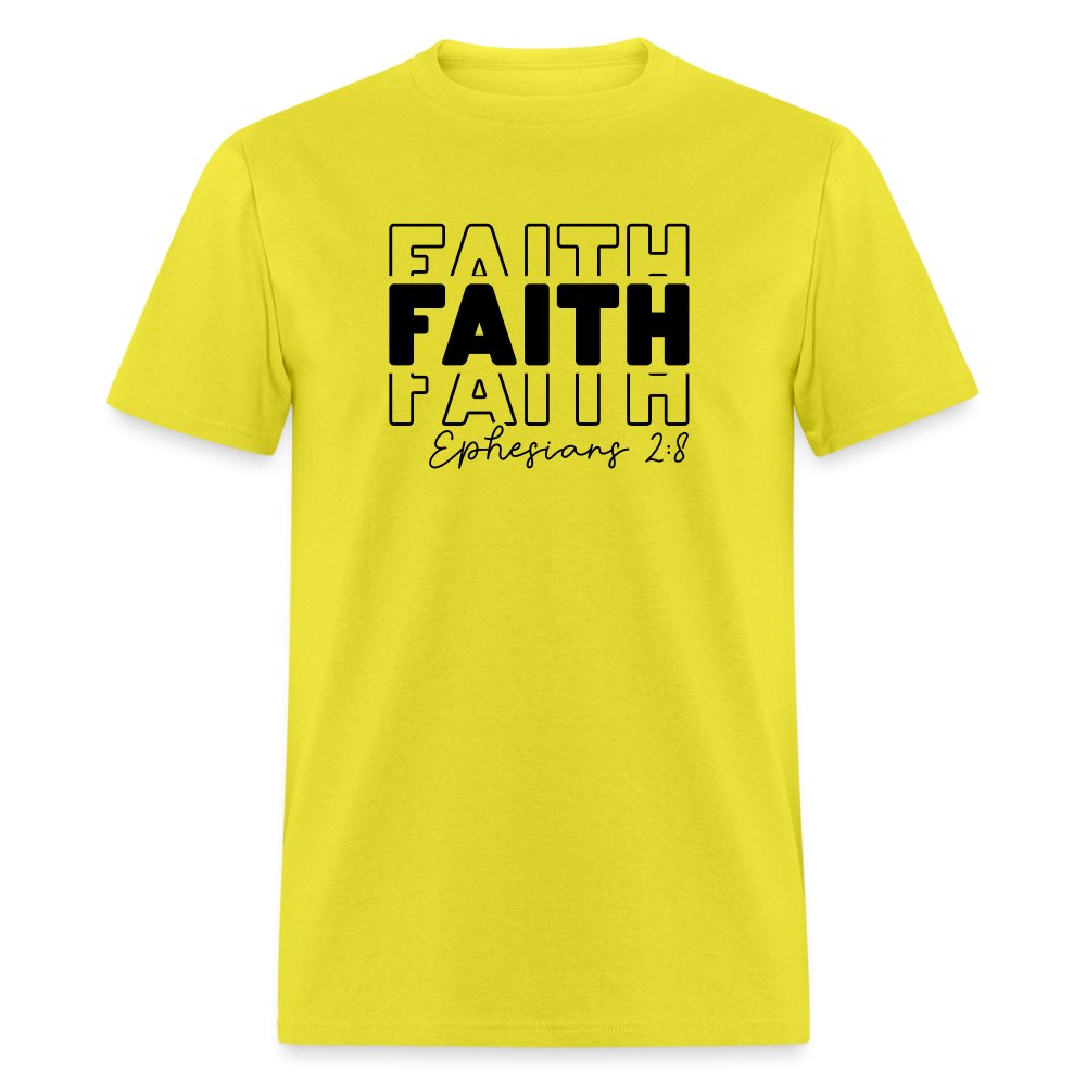 Faith Ephesians 2:8 T-Shirt - option1# - Unisex Classic T-Shirt | Fruit of the Loom 3930