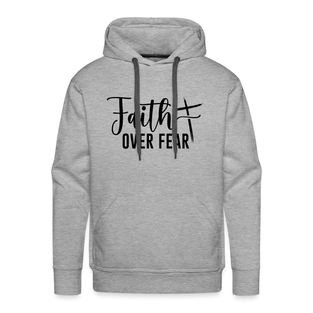 Faith Over Fear Men’s Premium Hoodie - option1# - Men’s Premium Hoodie | Spreadshirt 20