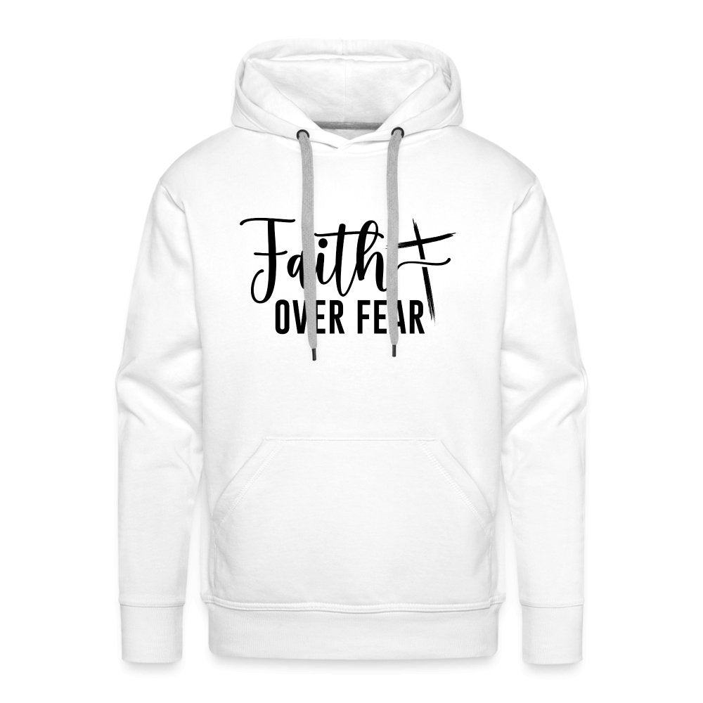 Faith Over Fear Men’s Premium Hoodie - option1# - Men’s Premium Hoodie | Spreadshirt 20